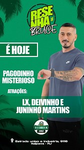 39K views · 266 reactions | Oração de hojee!!  É hojeeeee!! Finalmente chegou a data tão esperada, o da minha, da sua, da nossaaa Resenhaaaaa, onde teremos o melhor do “Pagodinho Misterioso”, na casa mais badalada de Petrópolis- Rj @ecobieritaipava  Pra quem ainda nao garantiu seu ingresso antecipado pelo site, corre que ainda da tempo, link na Bio!! Aguardo vocês la!!  | Diogo Bruce | Facebook