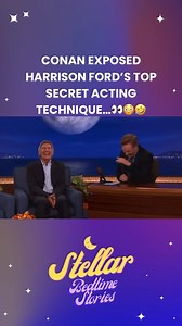 79K views · 22K reactions | Harrison Ford Story Time | Conan Interview Clip | Stellar Bedtime Stories | Facebook