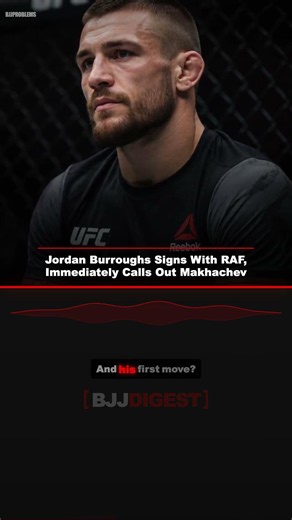 Burroughs Joins RAF, Calls Out Makhachev #Shorts