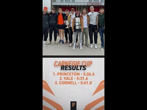 Princeton Heavyweight Varsity 8 - 2024 Carnegie Cup vs Yale and Cornell