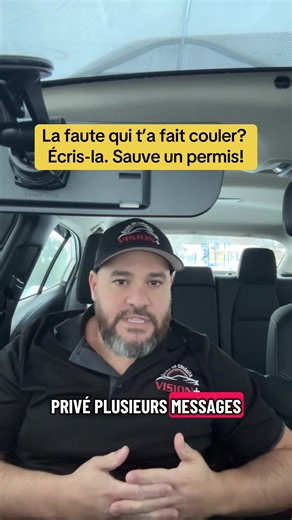 Tout le monde a fait une erreur… partage la tienne.#fyp #saaq #permisdeconduire #autoecole