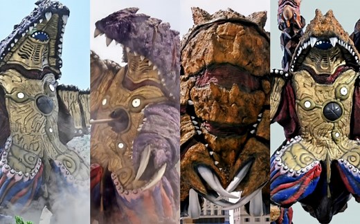 【新生代强豪级宇宙电磁怪兽】盖巴尔加历代战斗进化史