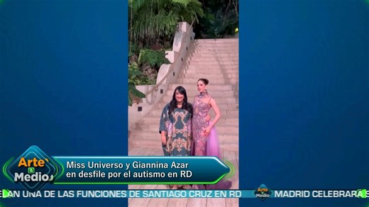 Arte y Medio on Instagram: "#EspectáculoAyM l Miss Universo y Giannina Azar marcaron presencia en un desfile a favor del autismo en el país, mientras Caribbean Cinemas anuncia que la segunda edición de “La Gran Noche del Cine”. En el mundo musical, se suspendió la primera función del concierto de Santiago Cruz en RD, mientras, Samaná celebra su festival de música y cultura nacional y el artista urbano Kiko El Crazy vivió un momento de tensión en Jarabacoa, pero agradeció a Dios por salir bien li