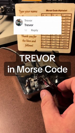 Decoding TREVOR in Morse Code: Learn Your Name in Dots and Dashes!