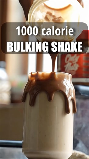 Bulking shake to get big! #bodybuilding