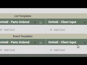 Wekan board template