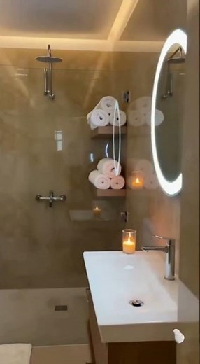 Tiny Bathroom? No Problem! Watch This Spa Makeover 😍