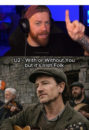 Holy moly now this is it! I don’t know what it is about Irish folk music but it touches my soul 🤯 #aimusic #reactionvideo #aicover #u2