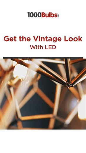 Looking to get that vintage look? Check out our vintage LED light bulbs at 1000Bulbs. #vintage #vintagestyle #style #interiordesign #homedecor #design #antiques #home #decor #interiors #homedesign #interiordesigner #decor #homeinspo | 1000Bulbs.com