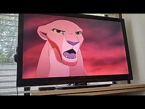 The Lion King II: Simba's Pride - Kovu saves Kiara from the fire.