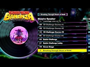 Donkey Kong Bananza - Breaking Through (Heart of Gold) OST | 100% Ending Song