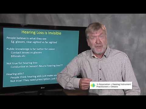 Ted Venema Talks: Introduction to Hearing Loss