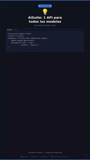 One API for all AI models 🔥