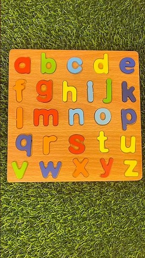 ABC Alphabet Puzzle 🧩 Learn A to Z Letters for Kids #abcpuzzle #alphabet