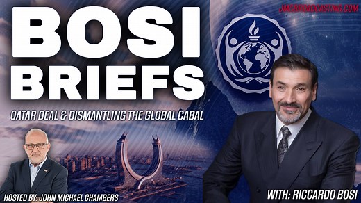Decoding Trump's Moves: Qatar Deal & Dismantling the Global Cabal | Riccardo Bosi Retired Lieutenant Colonel Ricardo Bosi returns to break down the strategic plays unfolding in October 2025. John Michael Chambers and Bosi analyze the real meaning behind President Trump's controversial decision to train Qatari pilots in Ohio, the purpose of the "amateurish" Declaration of Authority, and the psychological rollout of Med Bed technology to maintain morale. This is not just news; it's a masterclass i