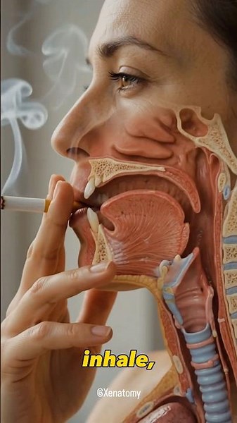 What Smoking Does to Your Lungs (3D Anatomy) 🚬