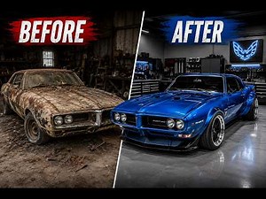Abandoned 1967 Pontiac Firebird → Full Restoration From Scratch