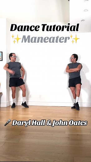 Learn the Maneater Dance Tutorial from the 80s with Choreography!