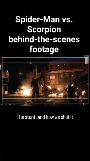 Spider-Man vs. Scorpion behind-the-scenes footage