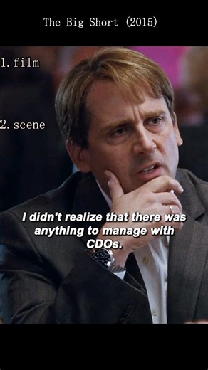 🎬 Title: The Big Short (2015) | Mark Baum Confronts the Truth Behind the CDO Market