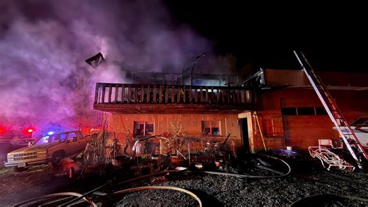 Crews knock down Verdi house fire, home left uninhabitable