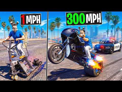 Every Time I Crash My Bike Gets Faster in GTA 5 RP