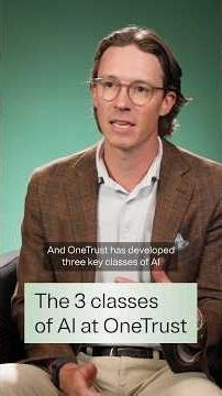 The 3 classes of AI powering privacy automation at OneTrust