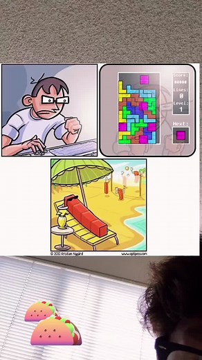 Tetris Frustration: A Humorous Take on Gaming