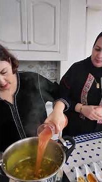 Authentic Rabat Harira with Almonds | الحريرة الرباطية باللوز