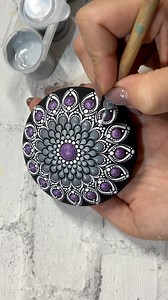 82K views · 726 reactions | Process of Mandala Dot Art Painting勇懶睊 #painting #dotart #mandala #acrylicpainting | Art of Points | Facebook