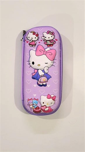 Cute hello kitty pencil case & unique stationery items for girls #pencilcase #hellokitty #stationery