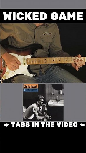 Wicked Game | Chris Isaak Guitar Tabs Guitar Tutorial Chords #guitar #guitarcover