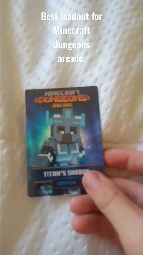best load out for Minecraft dungeons arcade