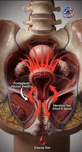 Hidden Anatomy: Inside the Female Reproductive System 🔍
