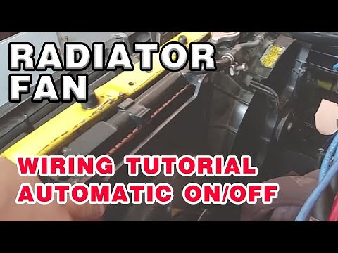 Radiator Fan Wiring (Automatic on/off) | TAGALOG TUTORIAL