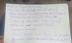 What is Tissue Processing?Why do we do Dehydration (Purpose)?... | Filo