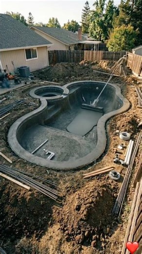 Dream Pool Build - The Complete Step-by-Step Process 🛠️🌊