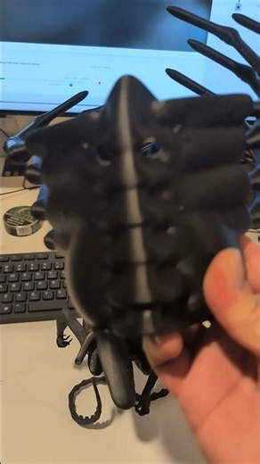 Alien Face Hugger #3dprinting #alien #mask