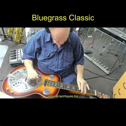 Bluegrass at Top Speed! | Dobro & Ukulele by Brian Hayes