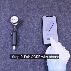 1.7K views · 693 reactions | Wireless stethoscopes help you listen safely while responding to COVID-19. Live playback w/ free iOS & Android app ⚡️Use with Bluetooth or wired headphones Active Noise Cancellation 40X amplification | Eko Health | Facebook