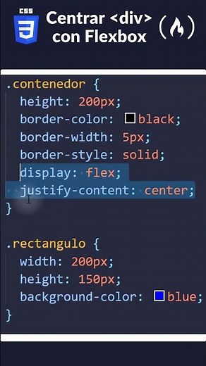 CSS How to Center a Div with Flexbox (Horizontally and Vertically) #Shorts
