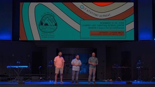 LF Student Fall Retreat 2025 Deadline to register is October 30 Middle & High School Students—get ready for an unforgettable weekend of worship, friendship, and fun! November 14–16 Country Lake Christian Retreat Center $140 Speaker: Logan Smith, Student & Worship Pastor @ Hope Community Church Theme: “The Lord will provide.” (Exodus 14:14) Register today: https://bit.ly/smfallretreat | Little Flock Baptist Church