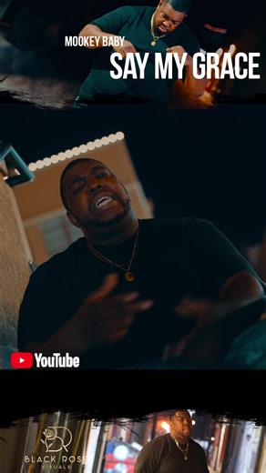 “SAY MY GRACE” 🔥 OFFICIAL VIDEO 🎥 OUT NOW‼️ On YouTube 🗣️ #Mookeybaby #fyp #viralvideo #reels #rapper