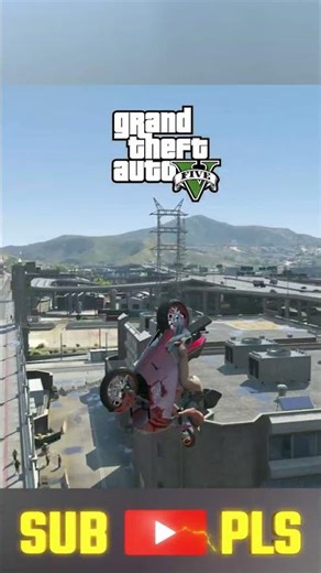 STUNT JUMPS in GTA V! PT. 363 #shorts #gtavonline #gtaonline #gta #gta5 #stunt #stunts