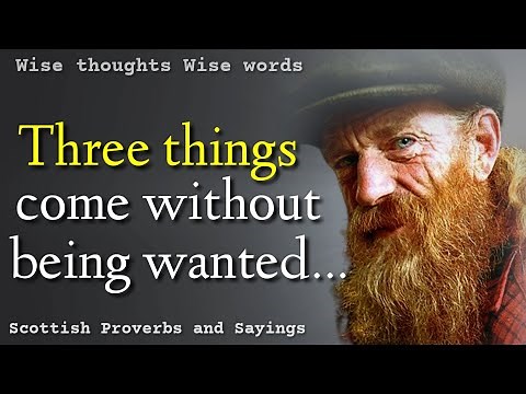 Short and Incredible Scottish Proverbs and Sayings | Scottish Wisdom