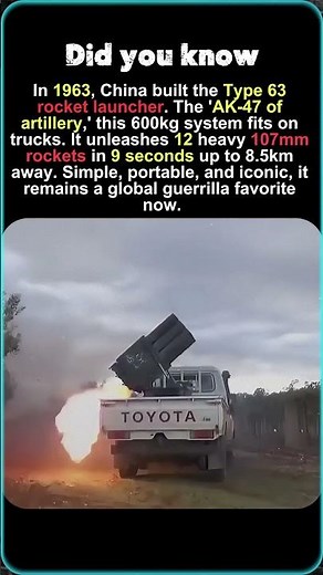 Type 63: The “AK-47 of Rocket Launchers”