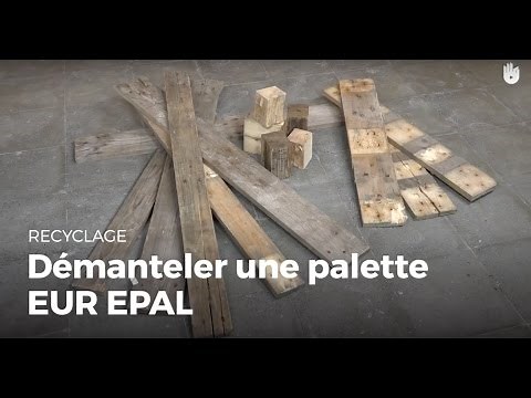 Comment démanteler une palette EUR EPAL ? | Recycler