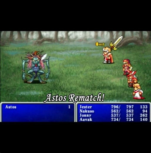The Astos Rematch in #FinalFantasy 1 PSP! #thejonnymar #shorts