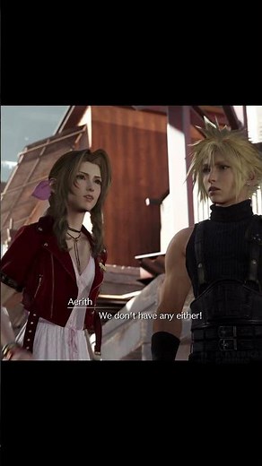 Cloud & Aerith pose for couples photoshoot | Final Fantasy VII Rebirth