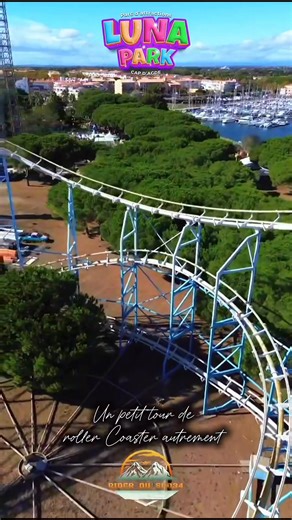 394 reactions · 100 shares | Luna Park du cap d’Agde hors saison un petit tour de Rollercoaster ￼ autrement RIDER_DU_SUD34 @Ridersportextreme34 @Luna Park Cap d’Agde  @DJI France @DJI Official #plage #travel #mediterranean #occitanie #mer | Rider Du Sud | Facebook